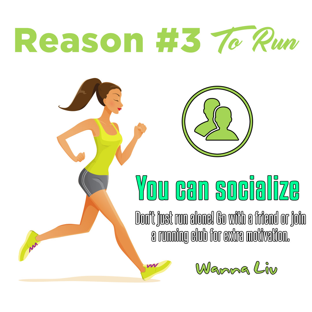 15 Reasons Why You Should Go For A Run, NOW! via wannaliv.com