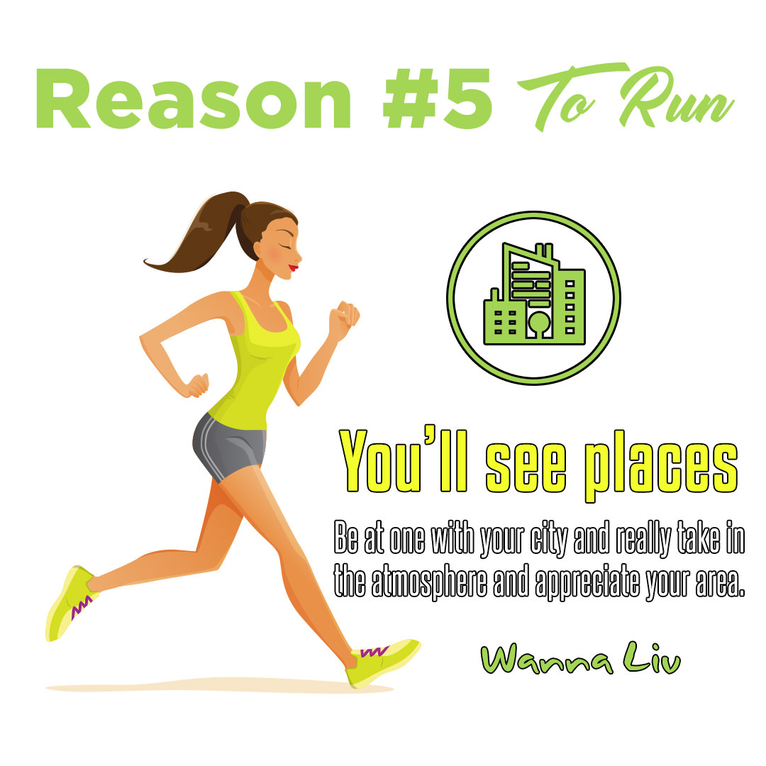 15 Reasons Why You Should Go For A Run, NOW! via wannaliv.com