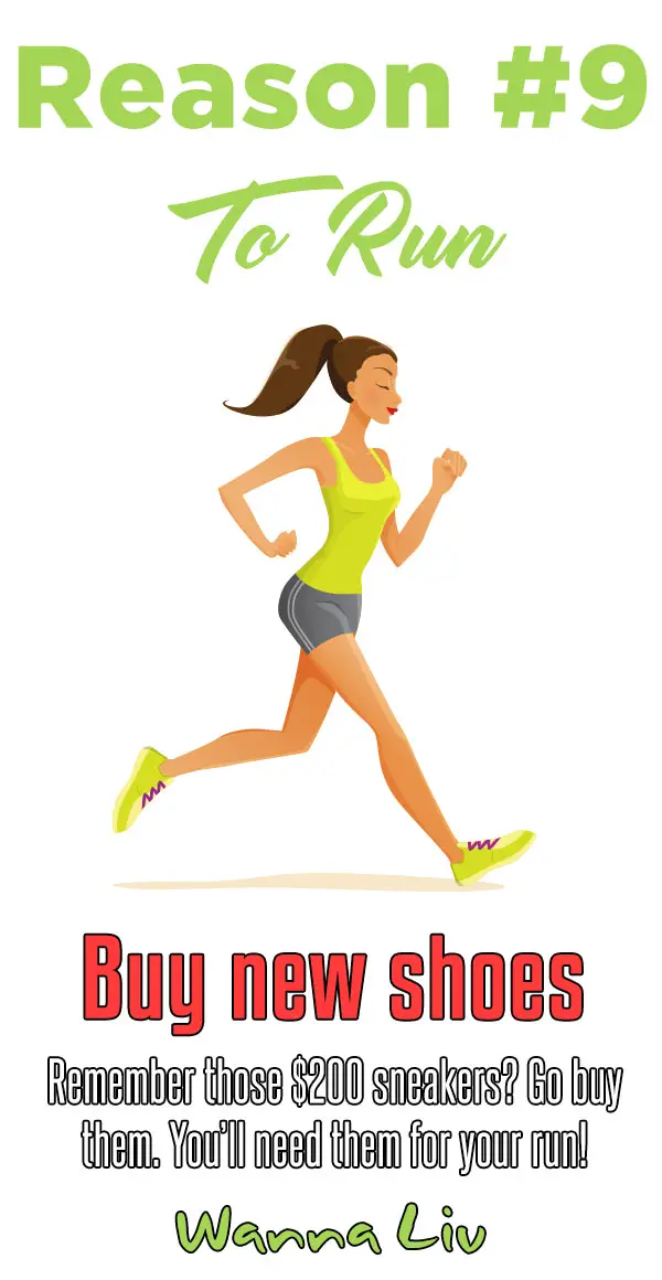 15 Reasons Why You Should Go For A Run, NOW! via wannaliv.com