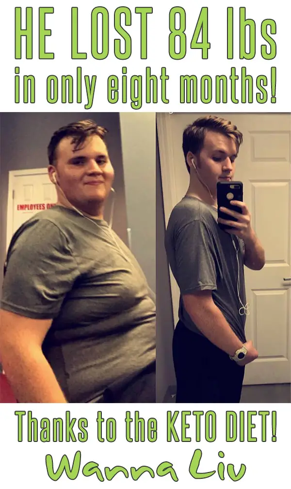 HE LOST 84 lbs in only eight months! Thanks to the KETO DIET! - Keto Success Stories #17 via Wanna Liv