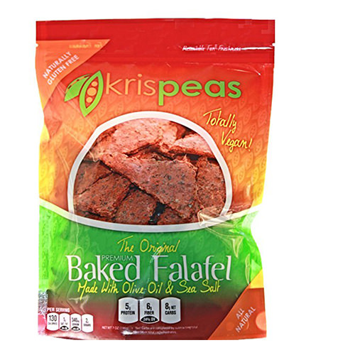 Intro To Keto: Kickstart Keto Baked Falafel Chips via wannaliv.com