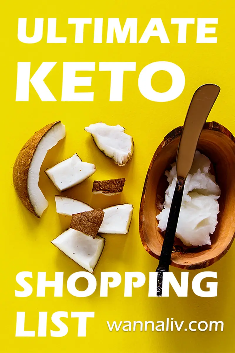 You’re ready to start the keto diet, but maybe you’re still unsure of which foods should be on your keto shopping list and which ones need to be crossed off. We're here to help clear up that confusion and provide you with the ultimate keto shopping list! #wannaliv