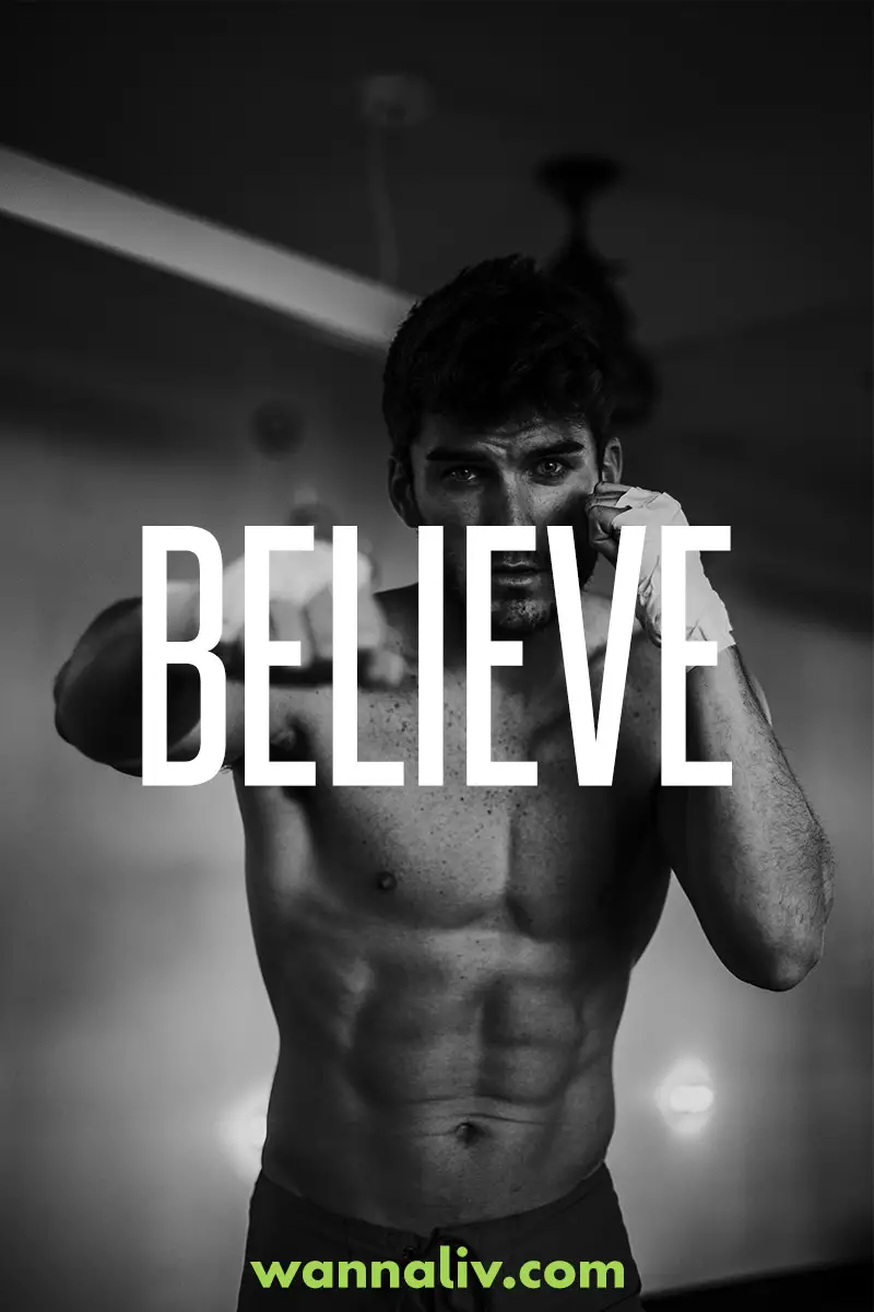 Believe. | Amazing Motivational & Inspirational Gym Quotes via Wanna Liv #wannaliv