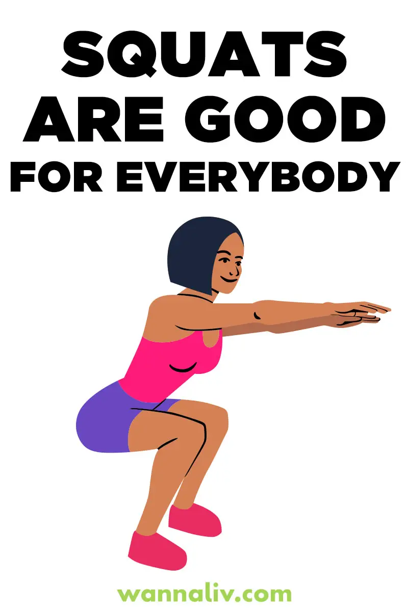 Squats are good for everybody. | Amazing Motivational & Inspirational Gym Quotes via Wanna Liv #wannaliv